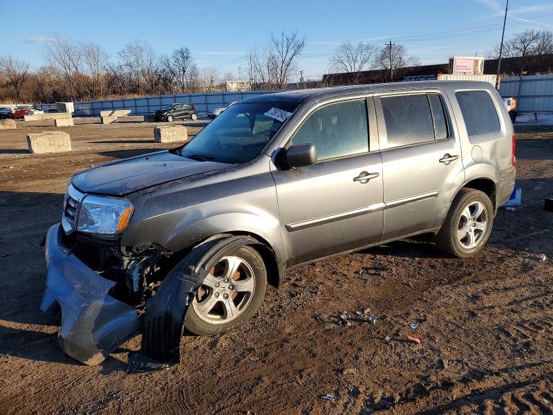 HONDA PILOT 2013 with VIN 5FNYF3H59DB010830 - Photo from auction