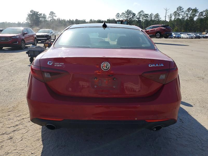 Photo 6 from auction – 2019 ALFA ROMEO GIULIA TI with VIN ZARFANBN8K7622195