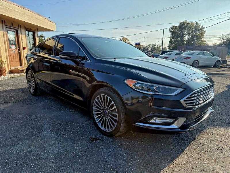 FORD FUSION SE 2017 with VIN 3FA6P0HD5HR154380 - Photo from auction