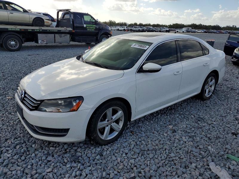 VOLKSWAGEN PASSAT SE 2012 with VIN 1VWBN7A35CC009711 - Photo from auction