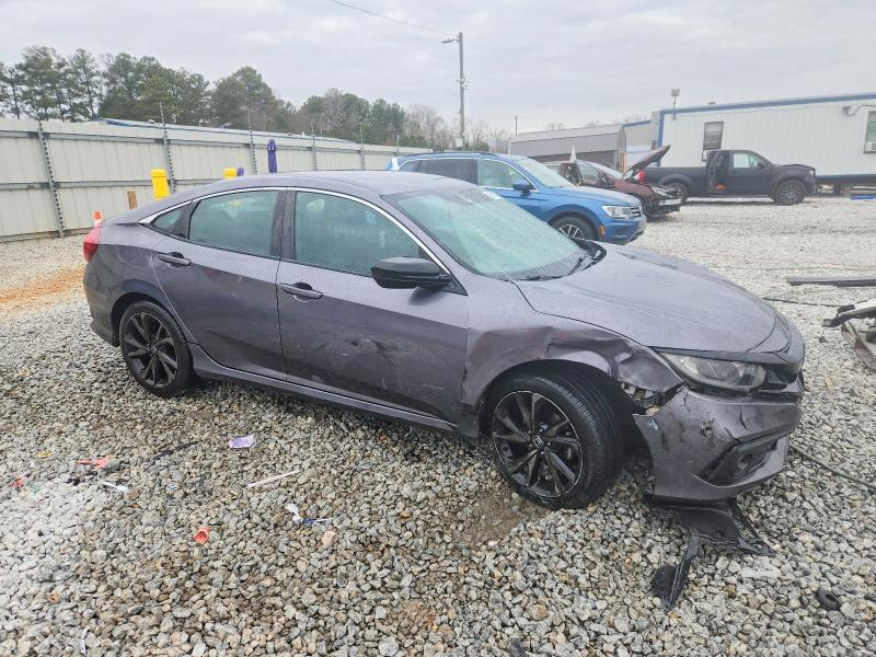 Photo 4 from auction – 2019 HONDA CIVIC SPOR with VIN 19XFC2F84KE001186