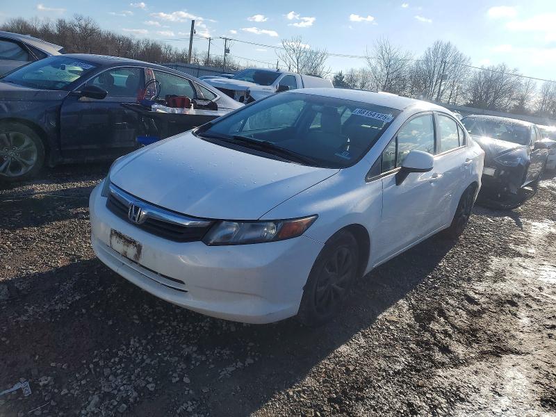 Photo 1 from auction – 2012 HONDA CIVIC LX with VIN 19XFB2F51CE379217