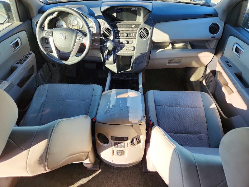 Photo 8 from auction – 2013 HONDA PILOT EX with VIN 5FNYF3H47DB029285