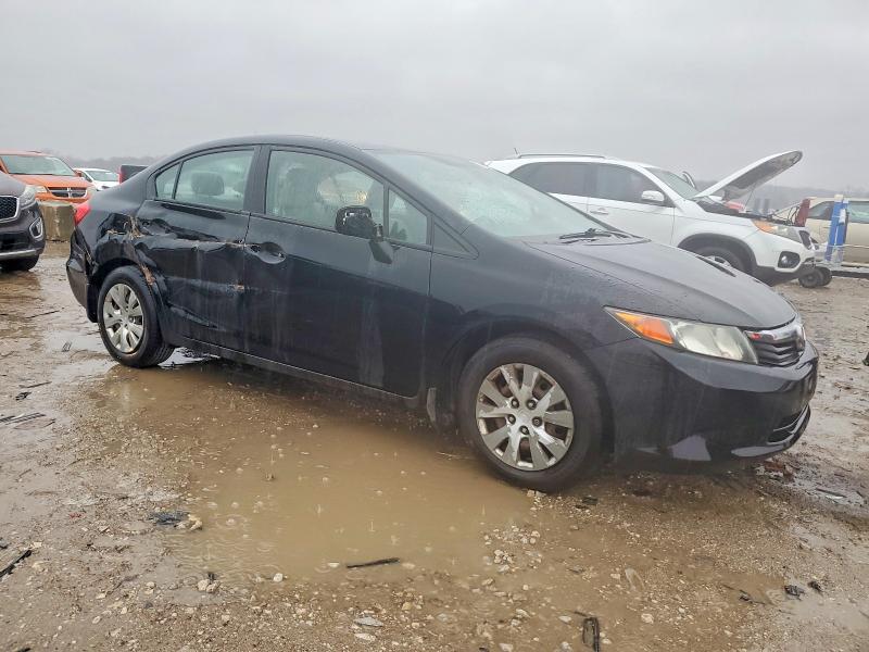 Photo 4 from auction – 2012 HONDA CIVIC LX with VIN 19XFB2F51CE039937