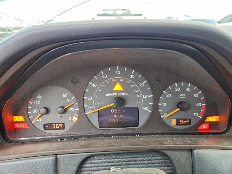 Photo 9 from auction – 2000 MERCEDES-BENZ E 55 AMG with VIN WDBJF74J2YB059743