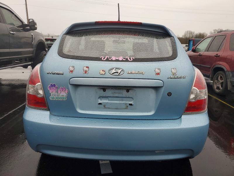 Photo 6 from auction – 2008 HYUNDAI ACCENT GS with VIN KMHCM36C48U086451
