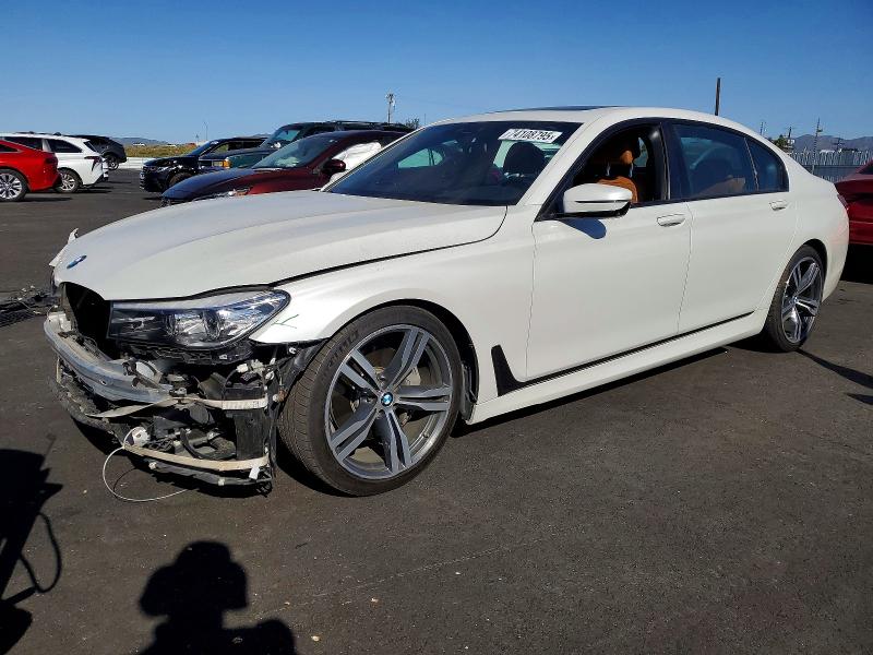 BMW 740 I 2017 with VIN WBA7E2C54HG740489 - Photo from auction