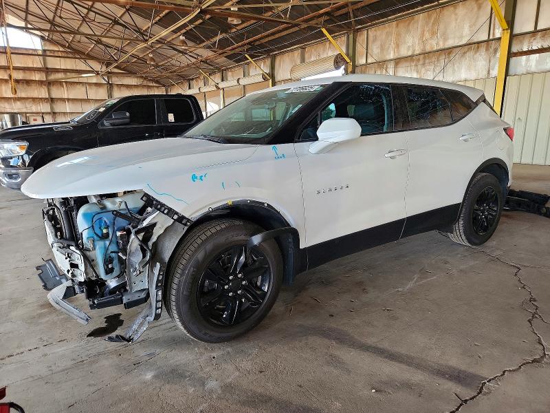 CHEVROLET BLAZER 2021 with VIN 3GNKBCRSXMS586804 - Photo from auction