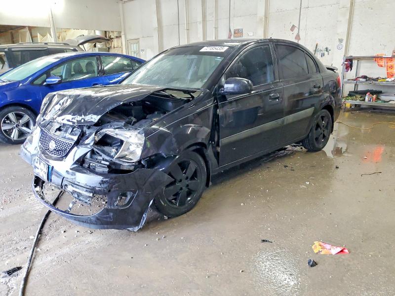 KIA RIO BASE 2009 with VIN KNADE223096478075 - Photo from auction