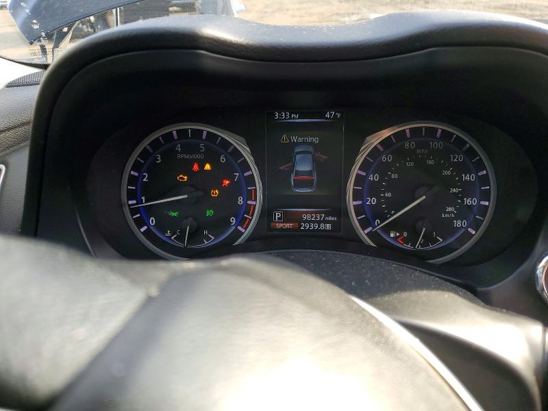 Photo 9 from auction – 2016 INFINITY Q50 with VIN JN1CV7AR8GM251438