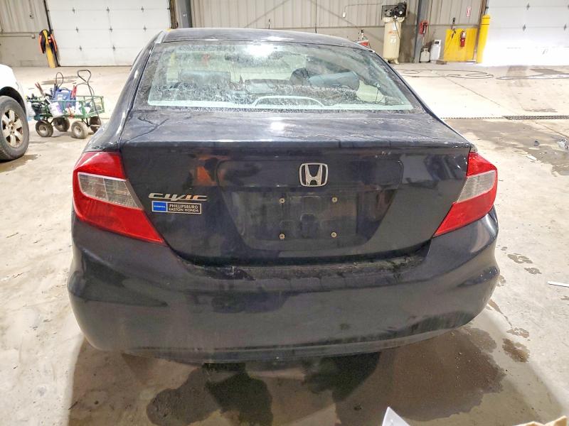 Photo 6 from auction – 2012 HONDA CIVIC LX with VIN 19XFB2F52CE352785