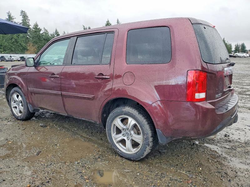 Photo 2 from auction – 2012 HONDA PILOT EXL with VIN 5FNYF4H52CB039655