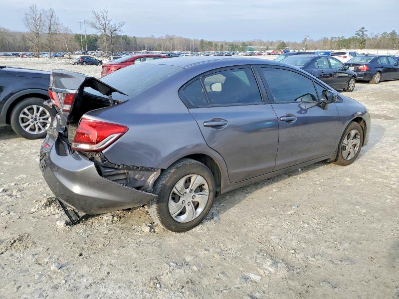 Photo 3 from auction – 2014 HONDA CIVIC LX with VIN 19XFB2F54EE064396