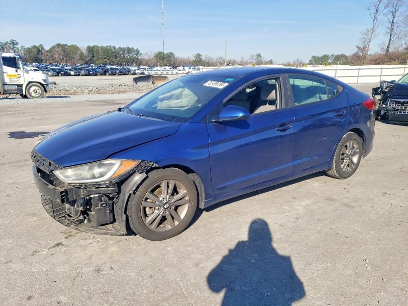 HYUNDAI ELANTRA 2017 with VIN 5NPD84LF8HH014082 - Photo from auction