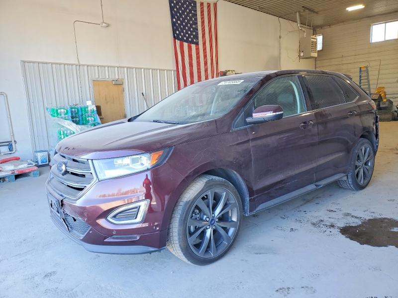FORD EDGE SPORT 2018 with VIN 2FMPK4AP7JBC07587 - Photo from auction