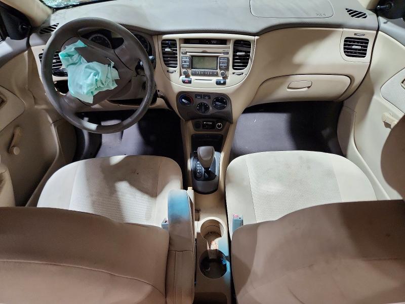 Photo 8 from auction – 2009 KIA RIO BASE with VIN KNADE223796463234