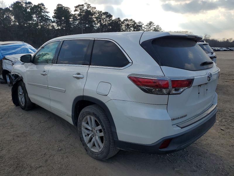 Photo 2 from auction – 2014 TOYOTA HIGHLANDER with VIN 5TDZARFH1ES004262