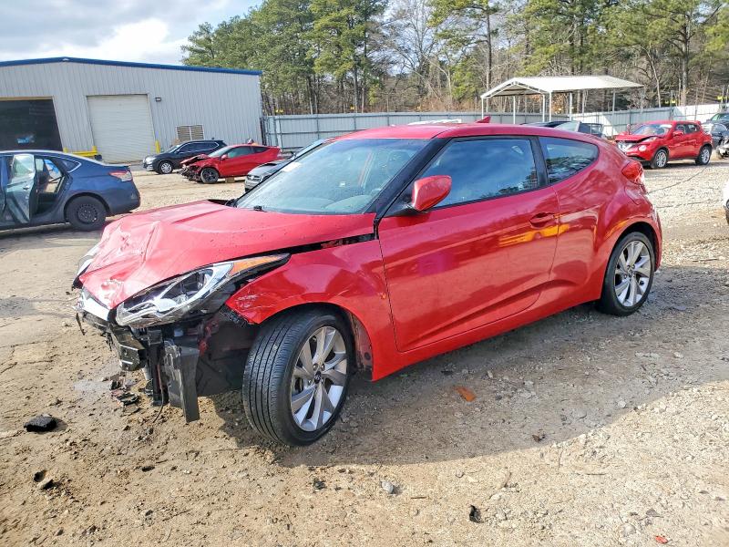 HYUNDAI VELOSTER 2017 with VIN KMHTC6AD4HU317532 - Photo from auction