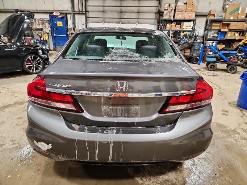 Photo 6 from auction – 2013 HONDA CIVIC LX with VIN 2HGFB2F5XDH040754