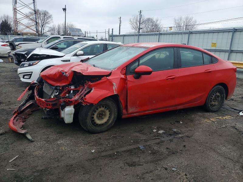 CHEVROLET CRUZE 2018 with VIN 1G1BC5SM0J7215330 - Photo from auction