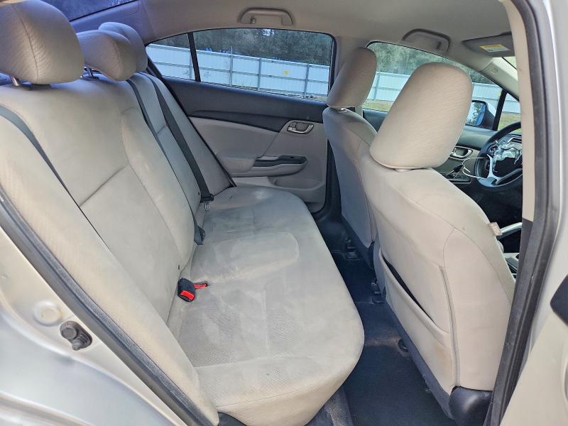 Photo 10 from auction – 2013 HONDA CIVIC LX with VIN 19XFB2F53DE078045