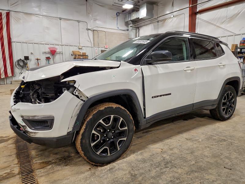 JEEP COMPASS TR 2019 with VIN 3C4NJDDB1KT748185 - Photo from auction