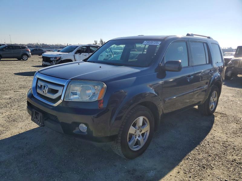 HONDA PILOT EXL 2010 with VIN 5FNYF3H52AB001933 - Photo from auction