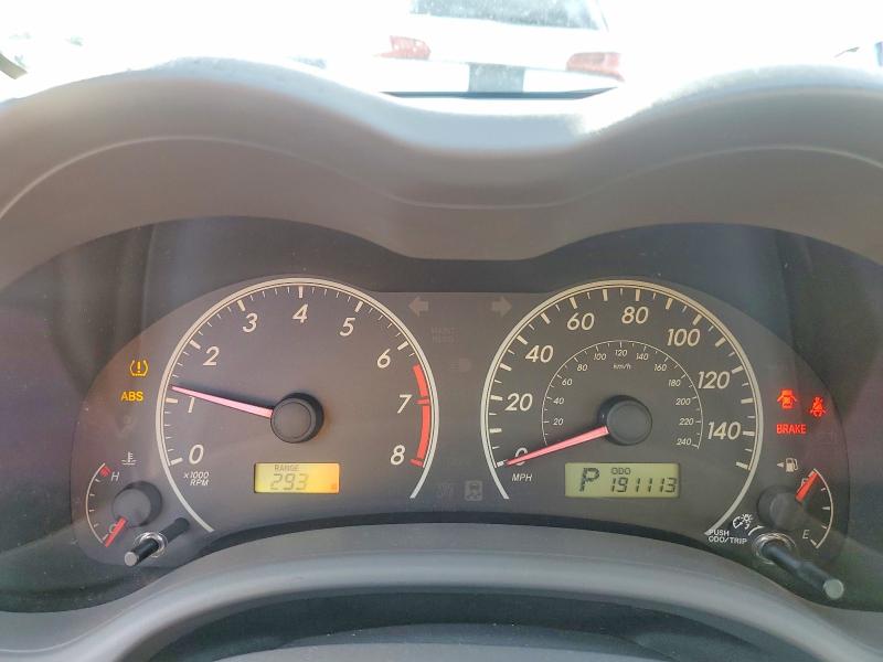 Photo 9 from auction – 2009 TOYOTA COROLLA BA with VIN JTDBL40E39J026473