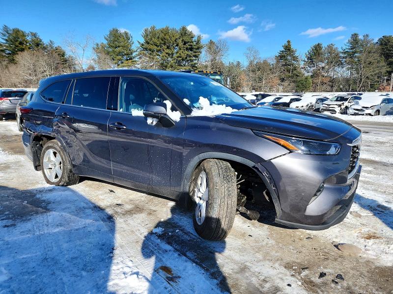 Photo 4 from auction – 2022 TOYOTA HIGHLANDER with VIN 5TDBZRBH4NS223488