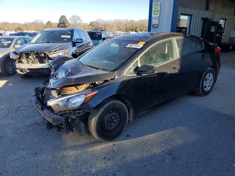 KIA FORTE LX 2014 with VIN KNAFK4A61E5147482 - Photo from auction