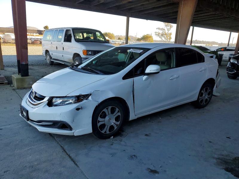 Photo 1 from auction – 2013 HONDA CIVIC HYBR with VIN 19XFB4F37DE202392