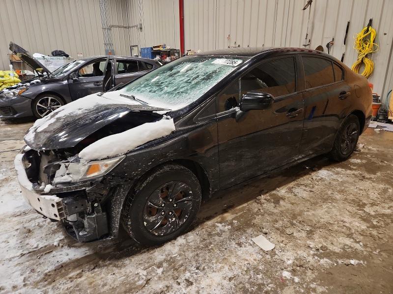 HONDA CIVIC LX 2015 with VIN 19XFB2F57FE073739 - Photo from auction