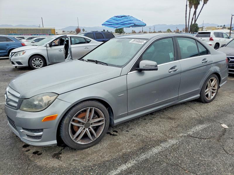 MERCEDES-BENZ C 250 2012 with VIN WDDGF4HB2CA723539 - Photo from auction