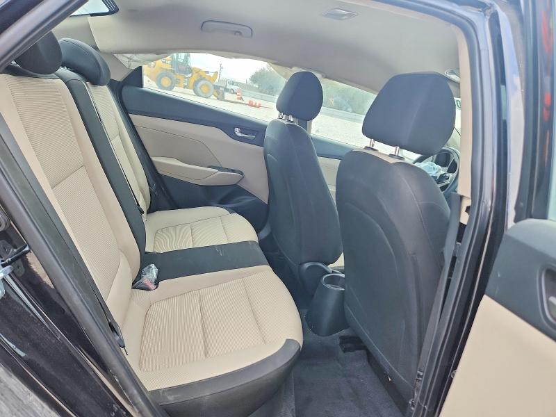 Photo 10 from auction – 2022 HYUNDAI ACCENT SE with VIN 3KPC24A65NE172105