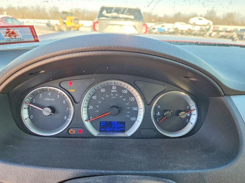 Photo 9 from auction – 2009 HYUNDAI SONATA with VIN 5NPEU46F59H434198