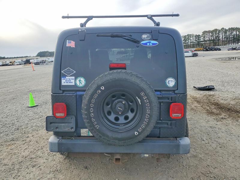 Photo 6 from auction – 2006 JEEP WRANGLER / TJ with VIN 1J4FA44S56P704330