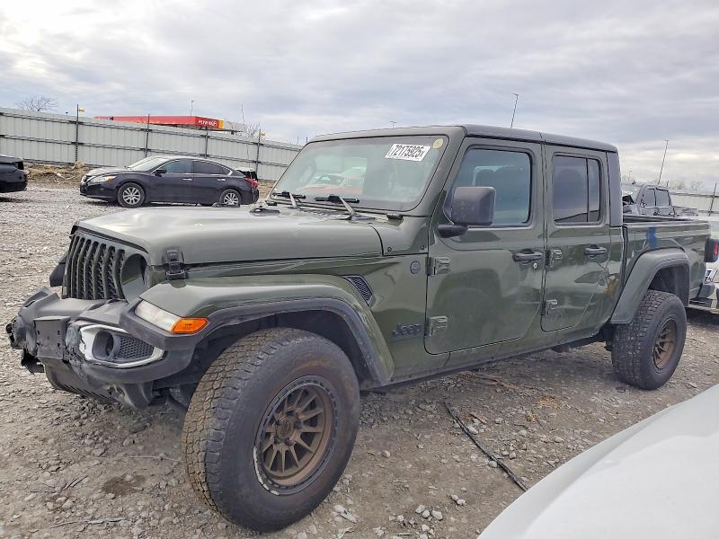 JEEP GLADIATOR 2023 with VIN 1C6HJTAG9PL507699 - Photo from auction