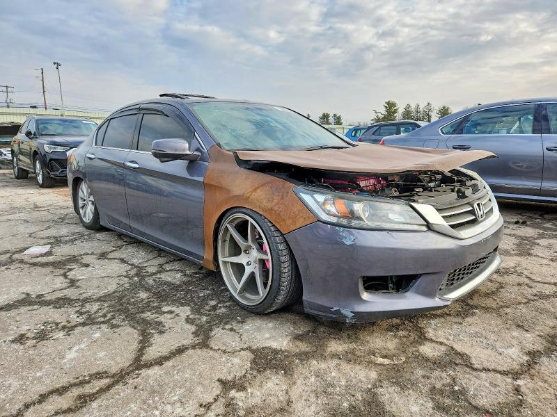 Photo 4 from auction – 2014 HONDA ACCORD EXL with VIN 1HGCR2F80EA305657