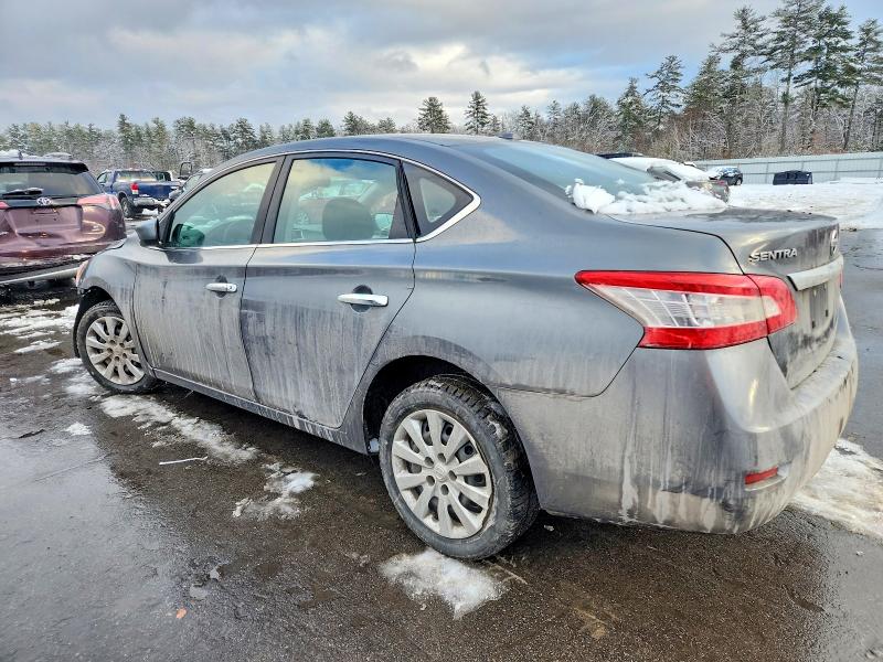 Photo 2 from auction – 2015 NISSAN SENTRA S with VIN 3N1AB7AP5FL648208