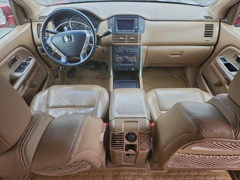 Photo 8 from auction – 2005 HONDA PILOT EXL with VIN 2HKYF18775H555255