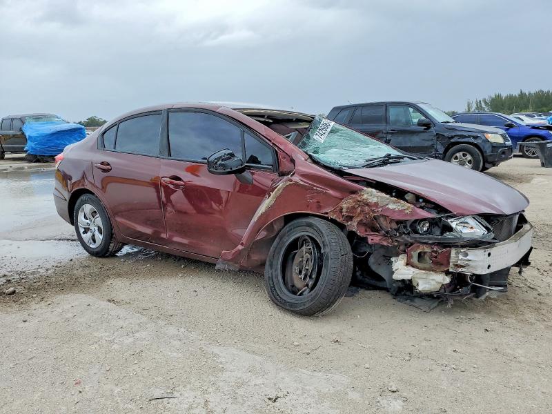 Photo 4 from auction – 2013 HONDA CIVIC LX with VIN 19XFB2F56DE020866