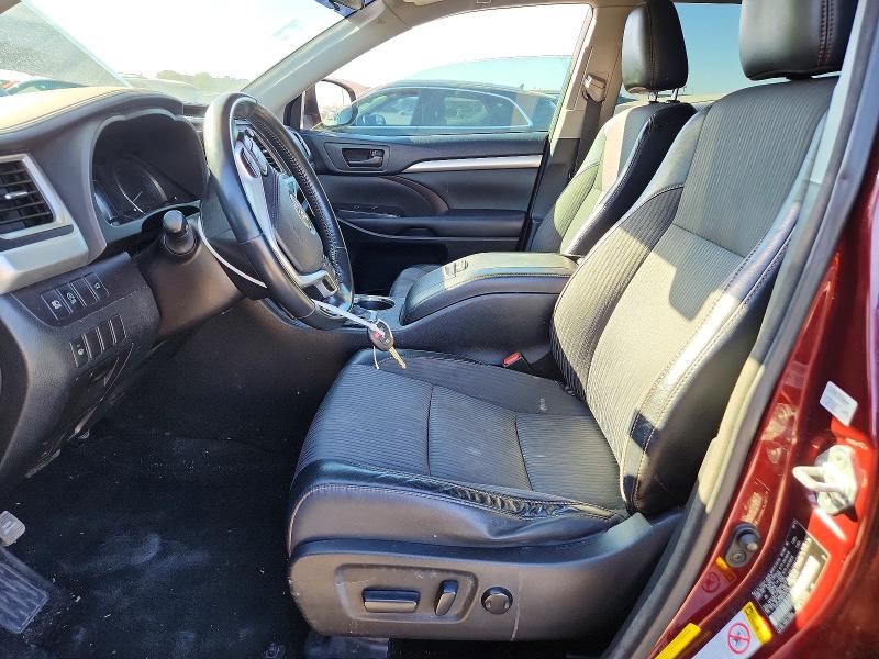 Photo 7 from auction – 2017 TOYOTA HIGHLANDER with VIN 5TDZZRFH9HS201404
