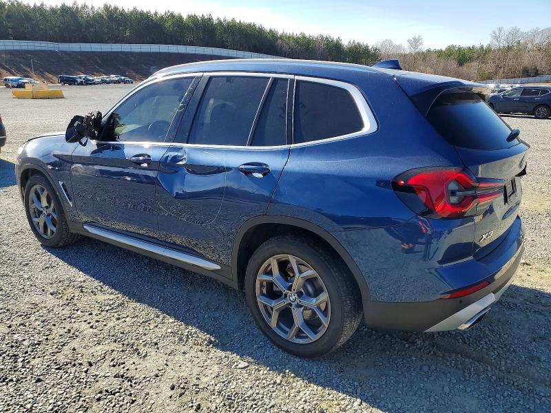 Photo 2 from auction – 2022 BMW X3 with VIN 5UX43DP04N9J95253