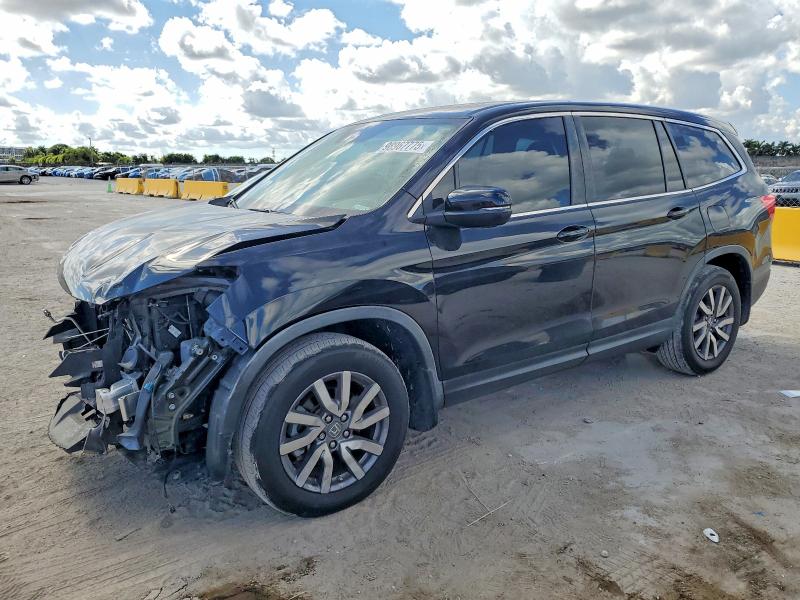 HONDA PILOT EXL 2020 with VIN 5FNYF5H57LB008360 - Photo from auction