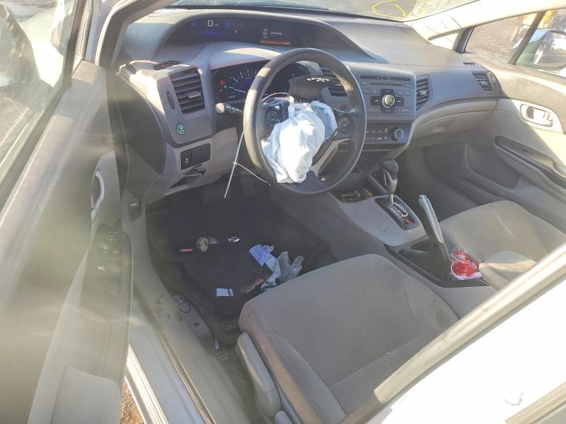 Photo 8 from auction – 2012 HONDA CIVIC LX with VIN 2HGFB2F51CH538100