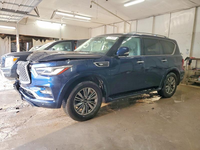 INFINITI QX80 LUXE 2021 with VIN JN8AZ2AEXM9268463 - Photo from auction