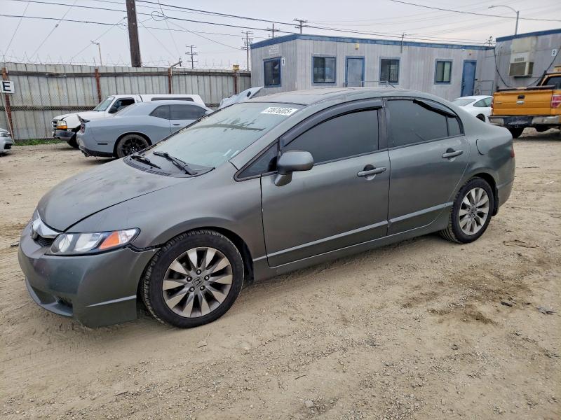 HONDA CIVIC EX 2010 with VIN 19XFA1F87AE039557 - Photo from auction