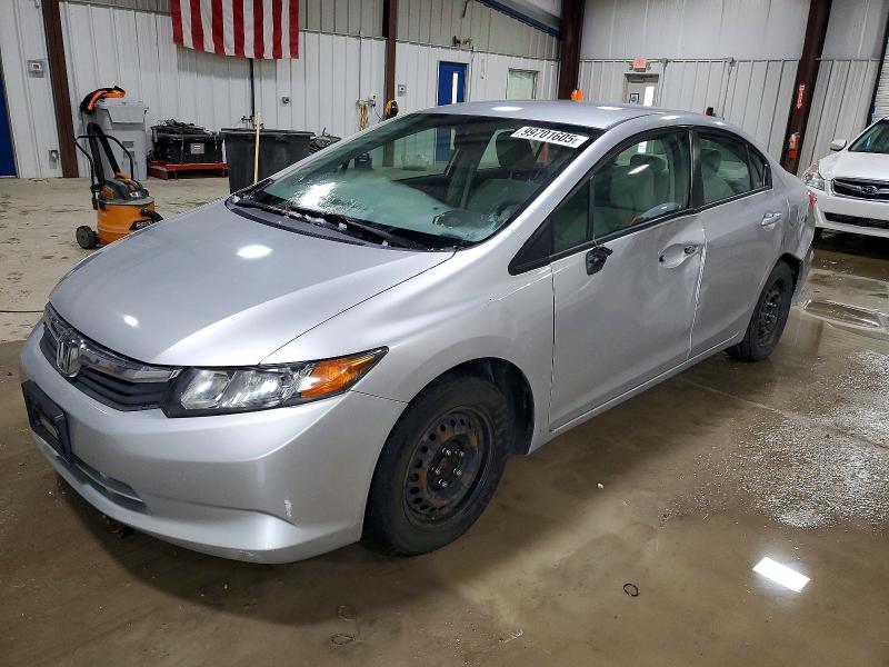 HONDA CIVIC LX 2012 with VIN 19XFB2F58CE388366 - Photo from auction