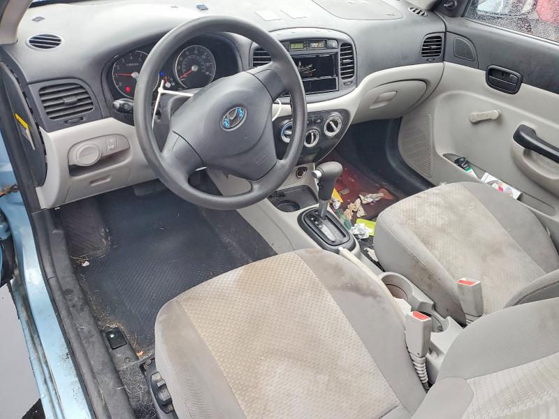 Photo 8 from auction – 2008 HYUNDAI ACCENT GS with VIN KMHCM36C48U086451