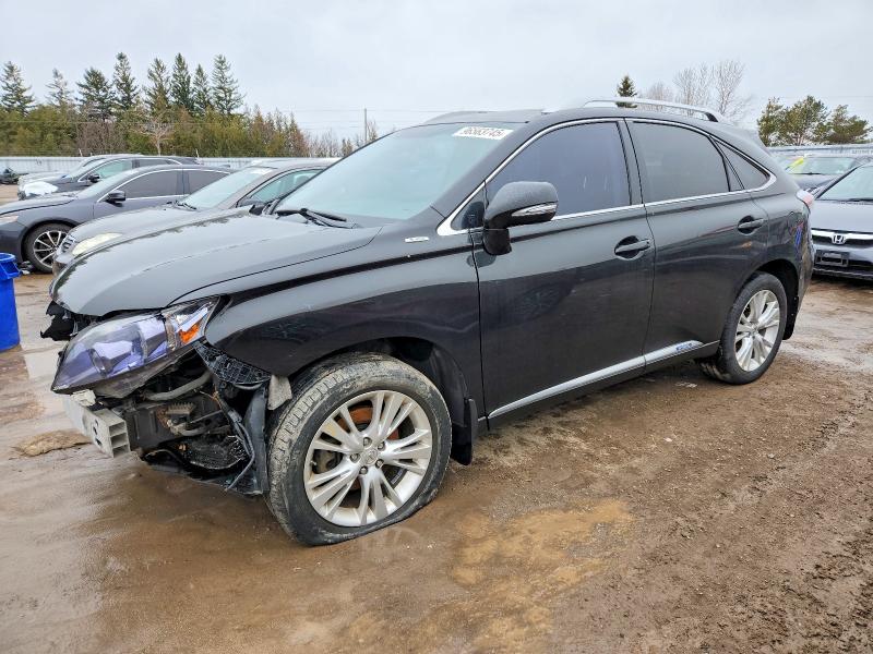 LEXUS RX 450H 2012 with VIN JTJBC1BA1C2427981 - Photo from auction